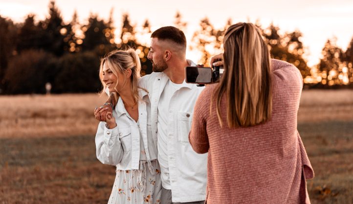 Paarshooting im Sonnenuntergang | Paarfotografie Rhein-Main & Frankfurt